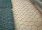 PVC Dokuma Gabion Sepetleri Ağır Altıgen Hasır 3.4mm Selvaj Teli Kolayca İnşa Edilir